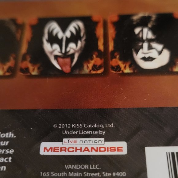 KISS Vintage Original Coasters NIP Rock & Roll Band 4 Coaster Set Unopened MIP - Picture 7 of 8